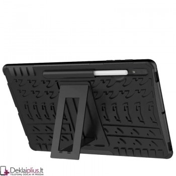 Smūgiams atsparus dėklas planšetei - juodas (Samsung Tab S7 Plus (T970/T976)/Tab S8 Plus (SM-X806) Smūgiams atsparus dėklas planšetei - juodas (Samsung Tab S7 Plus (T970/T976)/Tab S8 Plus (SM-X806)